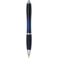 Nash ballpoint pen with coloured barrel and grip (black ink)
