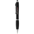 Nash coloured stylus ballpoint pen with black grip (blue ink)