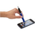 Nash coloured stylus ballpoint pen with black grip (blue ink)