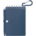 Lig Mini recycled outdoor soft cover notebook and ballpoint pen set (black ink)