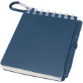 Lig Mini recycled outdoor soft cover notebook and ballpoint pen set (black ink)