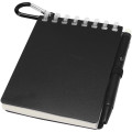 Lig Mini recycled outdoor soft cover notebook and ballpoint pen set (black ink)