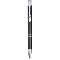 Moneta aluminium click ballpoint pen (blue ink)