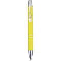 Moneta aluminium click ballpoint pen (blue ink)