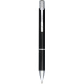 Moneta anodized aluminium click ballpoint pen (blue ink)