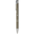 Moneta soft touch ballpoint pen (black ink)