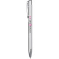 Moneta aluminium click ballpoint pen (black ink)