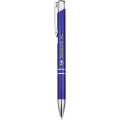 Moneta aluminium click ballpoint pen (black ink)