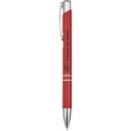 Moneta aluminium click ballpoint pen (black ink)