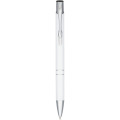 Moneta anodized aluminium click ballpoint pen (black ink)
