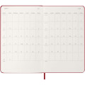 Moleskine hard cover 12 month weekly L planner