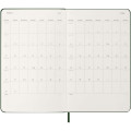 Moleskine hard cover 12 month weekly L planner