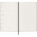 Moleskine hard cover 12 month weekly L planner