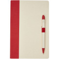 Dairy Dream A5 size reference recycled milk cartons notebook and ballpoint pen set