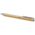 Apolys bamboo ballpoint and rollerball pen gift set  (black ink)
