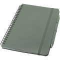 Thalaasa A5 ocean-bound hard cover notebook with ballpoint pen (black ink)