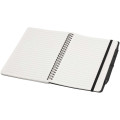 Thalaasa A5 ocean-bound hard cover notebook with ballpoint pen (black ink)