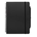 Thalaasa A5 ocean-bound hard cover notebook with ballpoint pen (black ink)