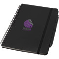 Thalaasa A5 ocean-bound hard cover notebook with ballpoint pen (black ink)