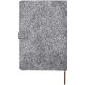 Viviana A5 recycled felt and cork notebook