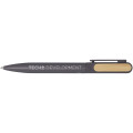 Blanca recycled aluminium ballpoint pen (blue ink)