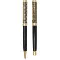 Legato ballpoint and rollerball pen set (blue ink)