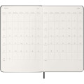 Moleskine hard cover 12 month L weekly planner vertical