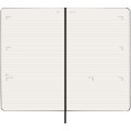 Moleskine horizontal hard cover 12 month L weekly planner