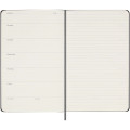 Moleskine hard cover undated L weekly planner