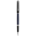 Hemisphere colour blocking rollerball pen with palladium trim (black ink)