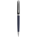 Hemisphere colour blocking ballpoint pen with palladium trim (blue ink)