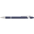 Kish ballpoint pen with silver finish (blue ink)
