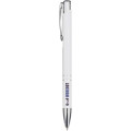 Moneta recycled aluminium ballpoint pen (blue ink)