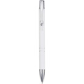 Moneta recycled aluminium ballpoint pen (blue ink)