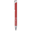 Moneta recycled aluminium ballpoint pen (blue ink)