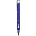 Moneta recycled aluminium ballpoint pen (blue ink)