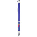 Moneta recycled aluminium ballpoint pen (blue ink)