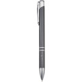 Moneta recycled aluminium ballpoint pen (blue ink)