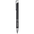 Moneta recycled aluminium ballpoint pen (blue ink)
