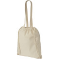 Eliza 240 g/m² cotton drawstring bag 6L