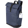 Libra 15.6" GRS recycled roll-up laptop backpack 12L