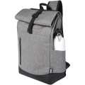 Libra 15.6" GRS recycled roll-up laptop backpack 12L