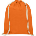 Oregon 140 g/m² cotton drawstring bag 5L