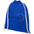 Oregon 140 g/m² cotton drawstring bag 5L