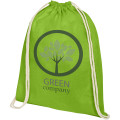 Oregon 140 g/m² cotton drawstring bag 5L