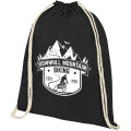 Oregon 140 g/m² cotton drawstring bag 5L