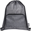 Ash recycled foldable drawstring bag 7L
