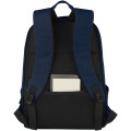 Joey 15.6" GRS recycled canvas anti-theft laptop backpack 18L