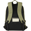 Joey 15.6" GRS recycled canvas anti-theft laptop backpack 18L