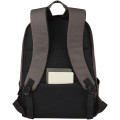 Joey 15.6" GRS recycled canvas anti-theft laptop backpack 18L